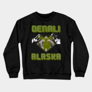 Denali, Alaska Crewneck Sweatshirt
